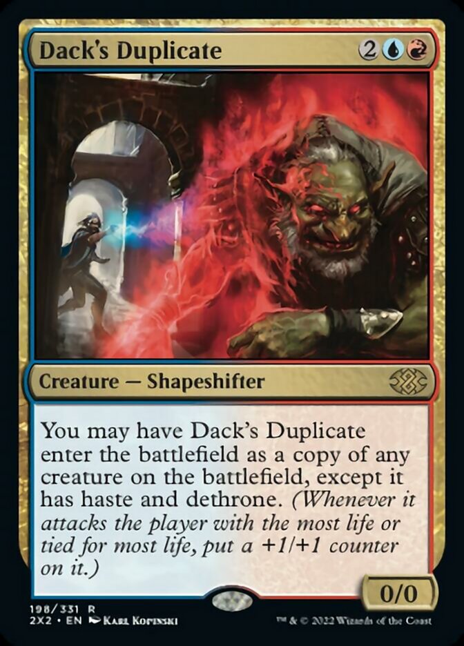 Dack's Duplicate [Double Masters 2022] | Rook's Games and More