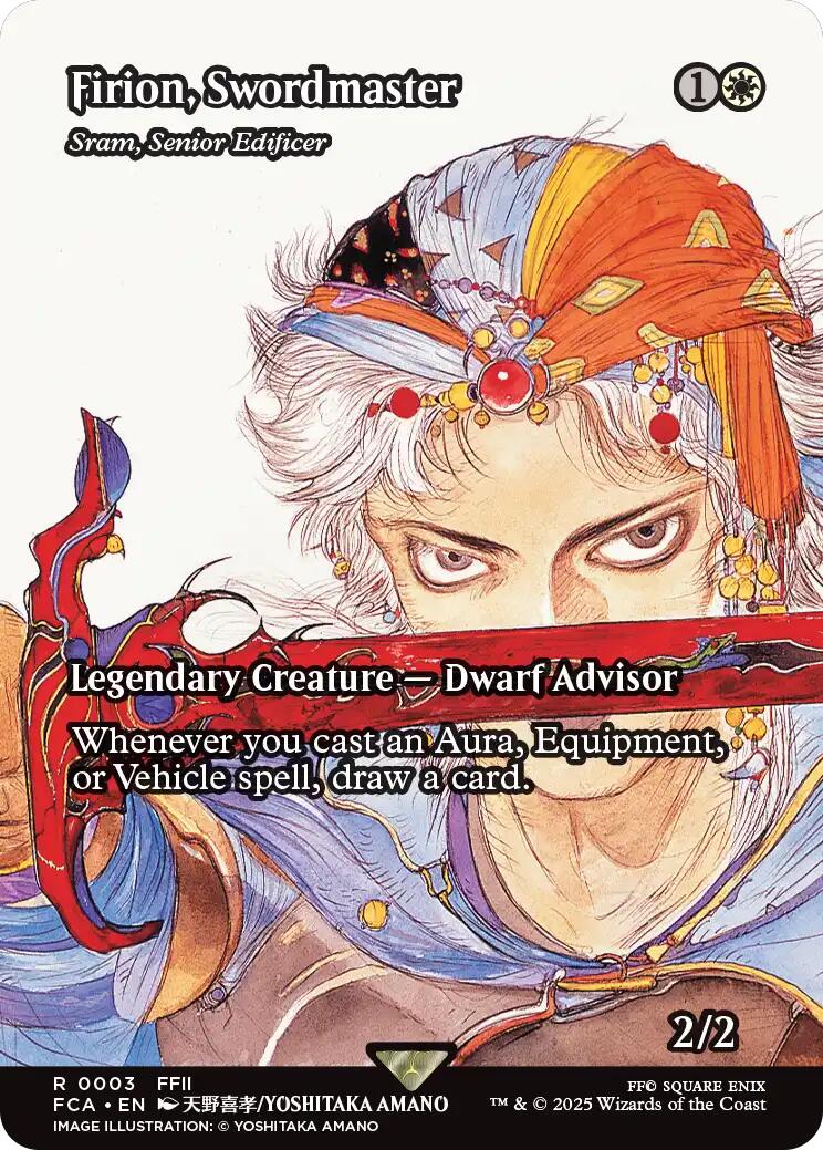 Firion, Swordmaster - Sram, Senior Edificer (Showcase) [FINAL FANTASY : Through the Ages] | Rook's Games and More