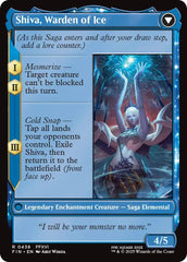 Jill, Shiva's Dominant // Shiva, Warden of Ice (Extended Art) [FINAL FANTASY] | Rook's Games and More
