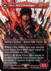 Clive, Ifrit's Dominant // Ifrit, Warden of Inferno (Borderless) (0318) [FINAL FANTASY] | Rook's Games and More