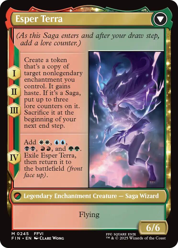 Terra, Magical Adept // Esper Terra [FINAL FANTASY] | Rook's Games and More