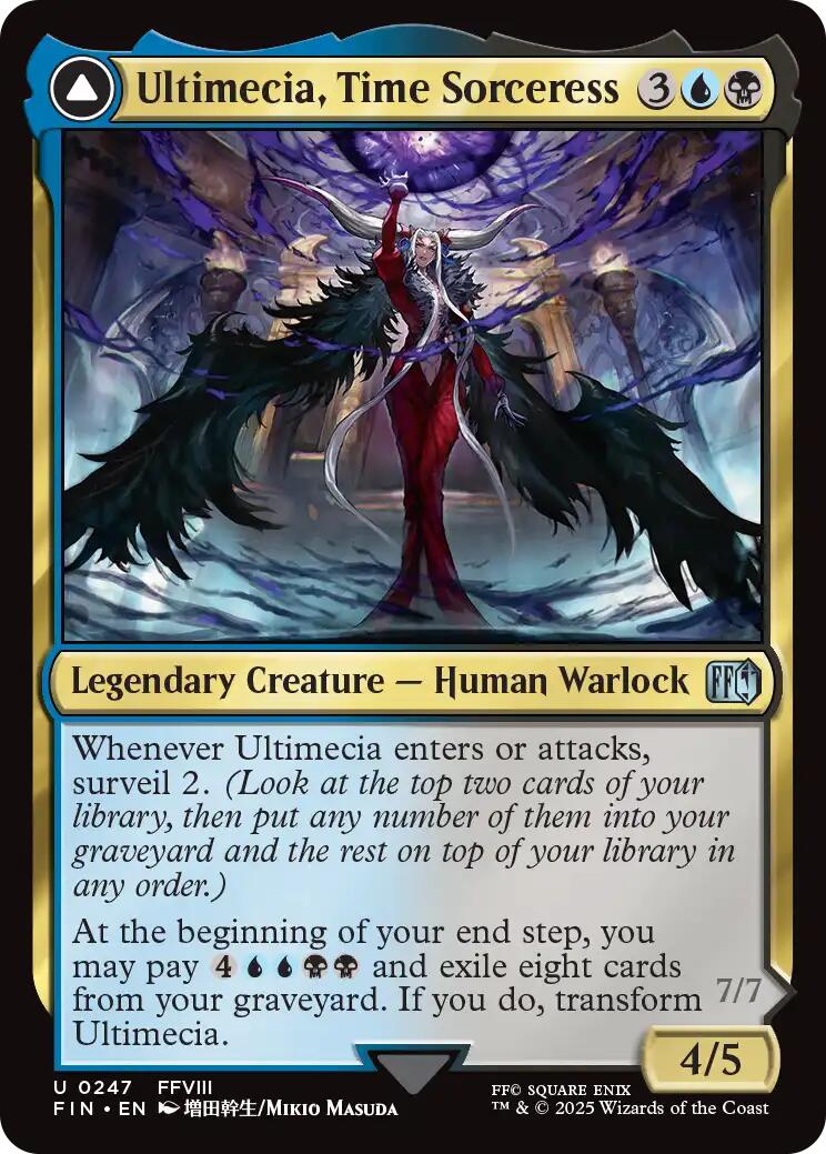 Ultimecia, Time Sorceress // Ultimecia, Omnipotent [FINAL FANTASY] | Rook's Games and More