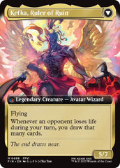 Kefka, Court Mage // Kefka, Ruler of Ruin (Extended Art) [FINAL FANTASY] | Rook's Games and More