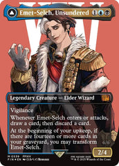 Emet-Selch, Unsundered // Hades, Sorcerer of Eld (Borderless) (Surge Foil) [FINAL FANTASY] | Rook's Games and More