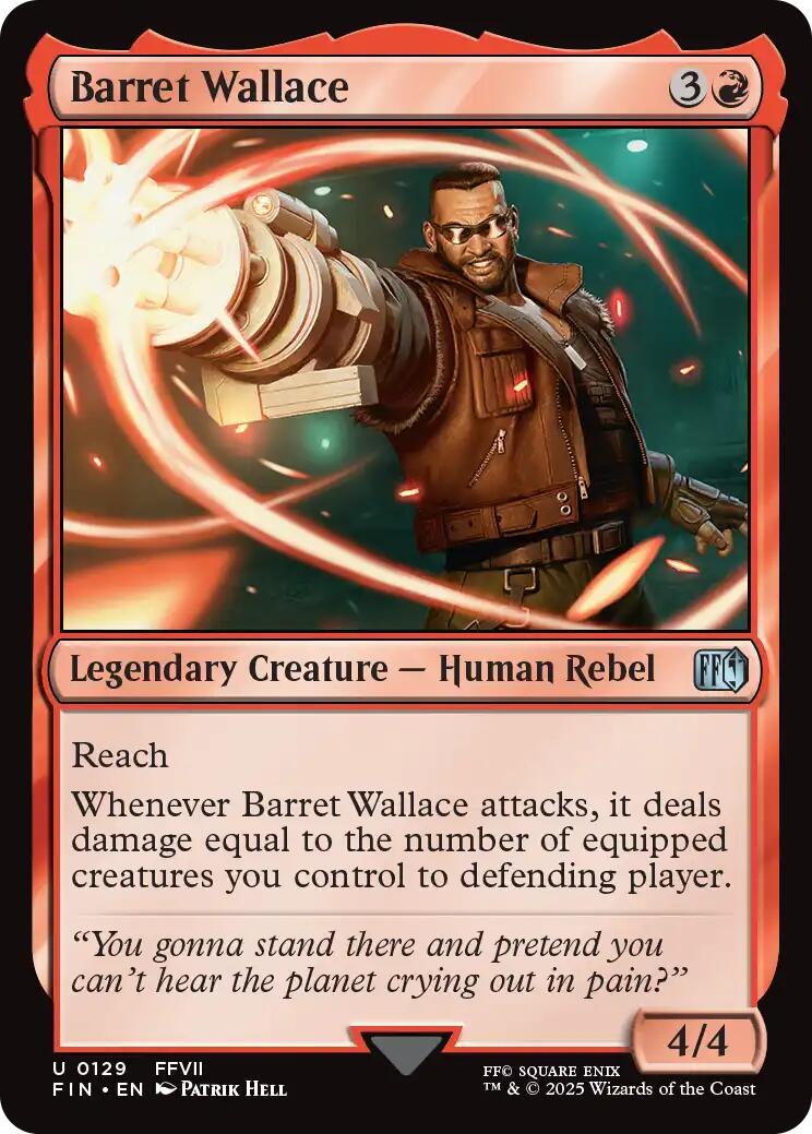 Barret Wallace [FINAL FANTASY] | Rook's Games and More