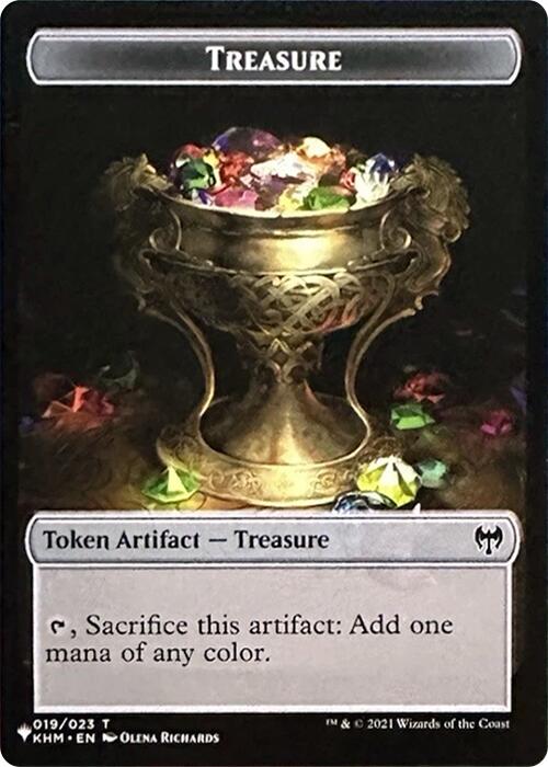 Treasure // Egg Double-Sided Token [Secret Lair Drop Series] | Rook's Games and More