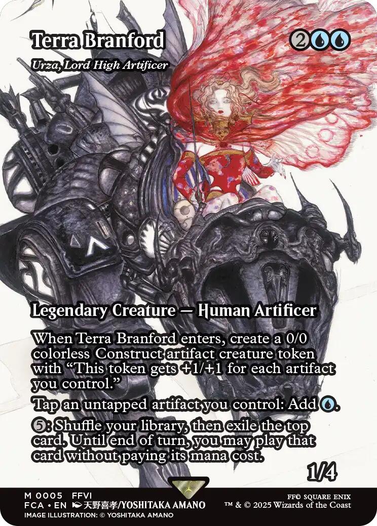 Terra Branford - Urza, Lord High Artificer (Showcase) [FINAL FANTASY : Through the Ages] | Rook's Games and More