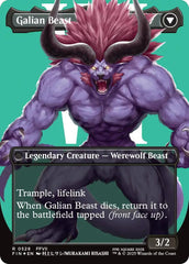 Vincent Valentine // Galian Beast (Borderless) (Surge Foil) [FINAL FANTASY] | Rook's Games and More