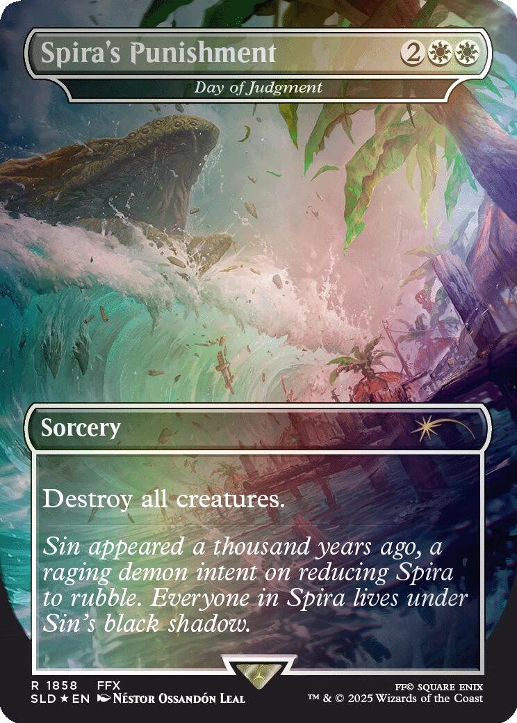 Spira's Punishment - Day of Judgment (Rainbow Foil) [Secret Lair Drop Series] | Rook's Games and More