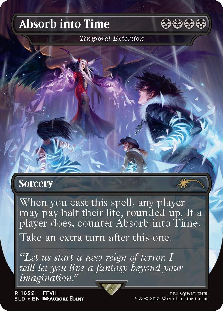 Absorb into Time - Temporal Extortion [Secret Lair Drop Series] | Rook's Games and More