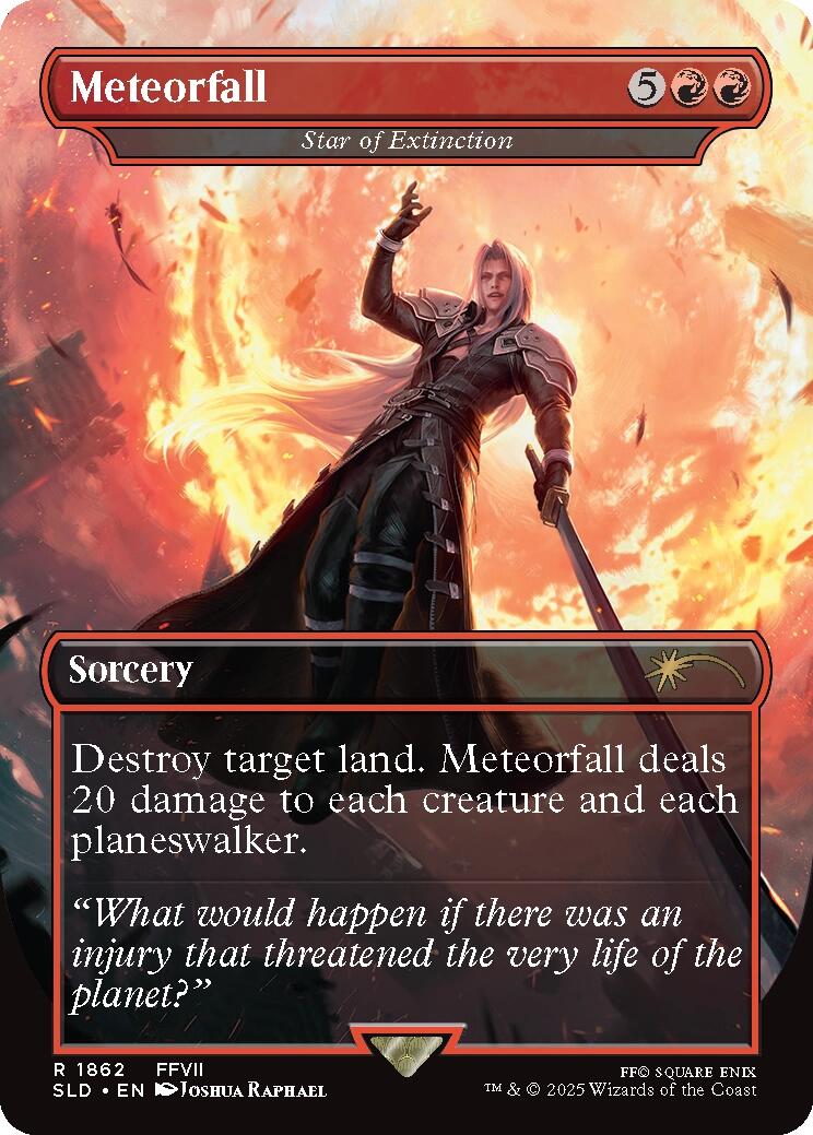 Meteorfall - Star of Extinction [Secret Lair Drop Series] | Rook's Games and More