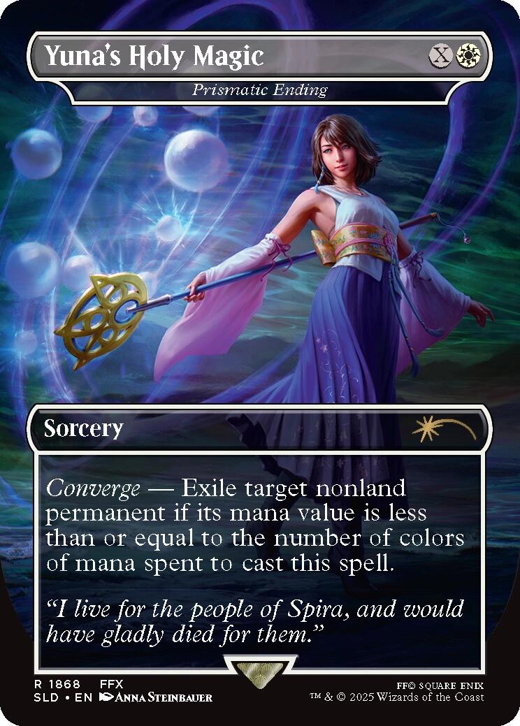 Yuna's Holy Magic - Prismatic Ending [Secret Lair Drop Series] | Rook's Games and More