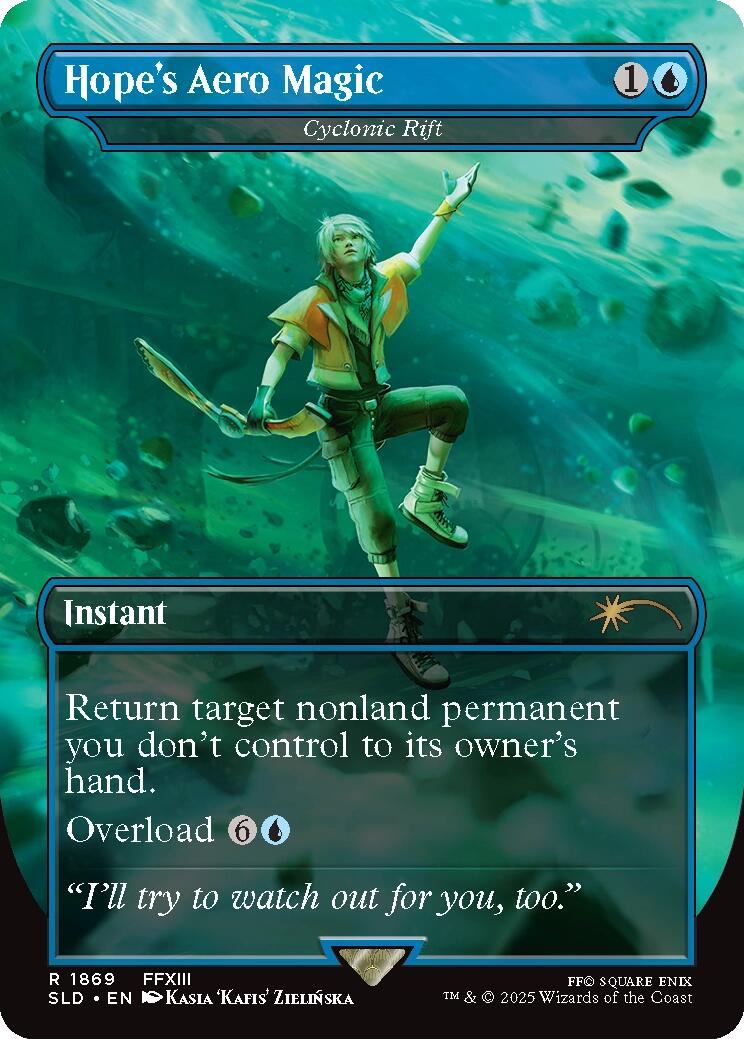 Hope's Aero Magic - Cyclonic Rift [Secret Lair Drop Series] | Rook's Games and More