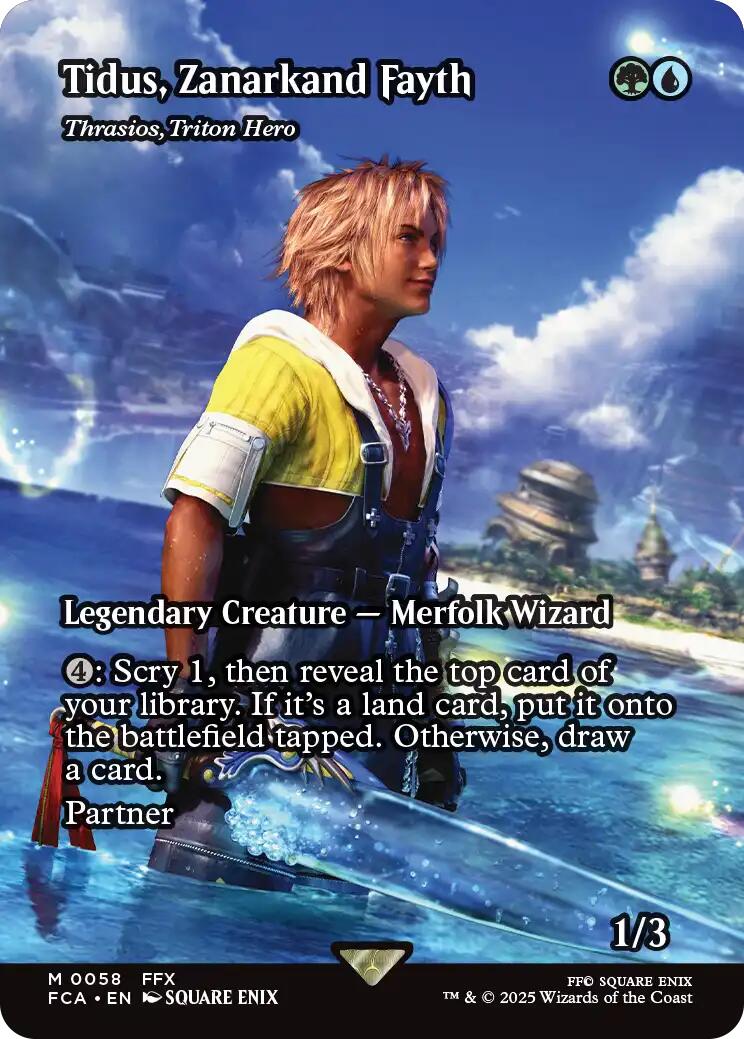 Tidus, Zanarkand Fayth - Thrasios, Triton Hero (Showcase) [FINAL FANTASY : Through the Ages] | Rook's Games and More