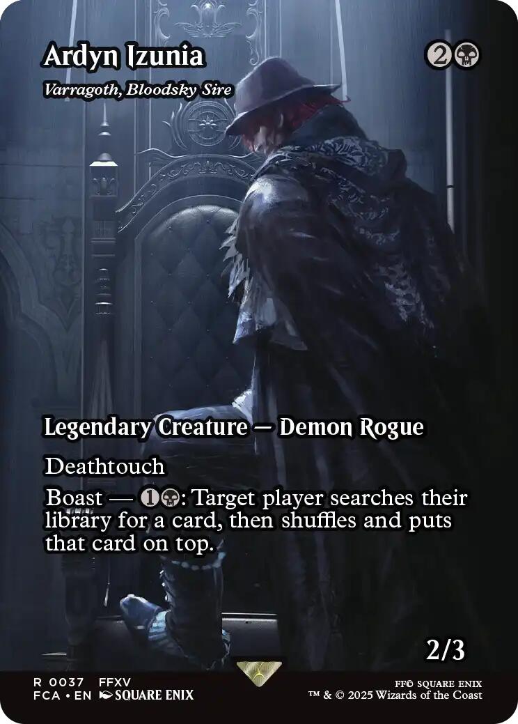 Ardyn Izunia - Varragoth, Bloodsky Sire (Showcase) [FINAL FANTASY : Through the Ages] | Rook's Games and More