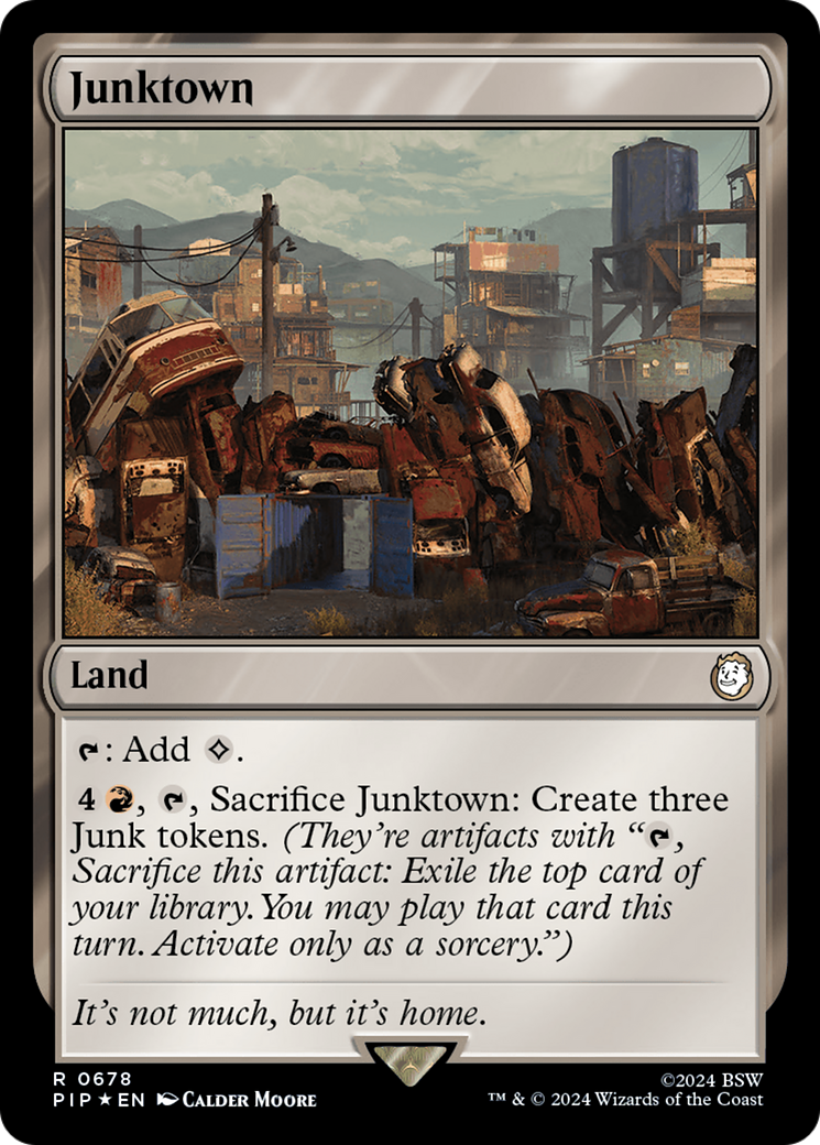 Junktown (Surge Foil) [Fallout] | Rook's Games and More