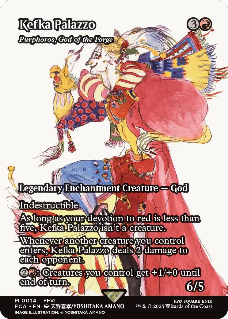 Kefka Palazzo - Purphoros, God of the Forge (Showcase) [FINAL FANTASY : Through the Ages] | Rook's Games and More