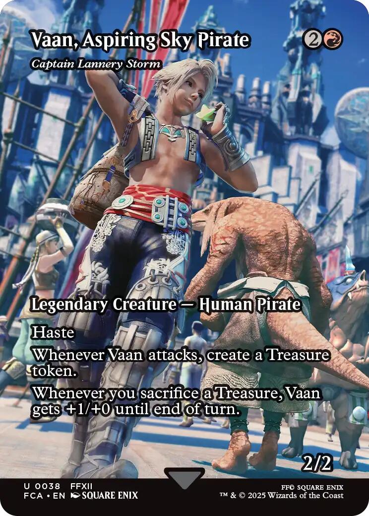 Vaan, Aspiring Sky Pirate - Captain Lannery Storm (Showcase) [FINAL FANTASY : Through the Ages] | Rook's Games and More