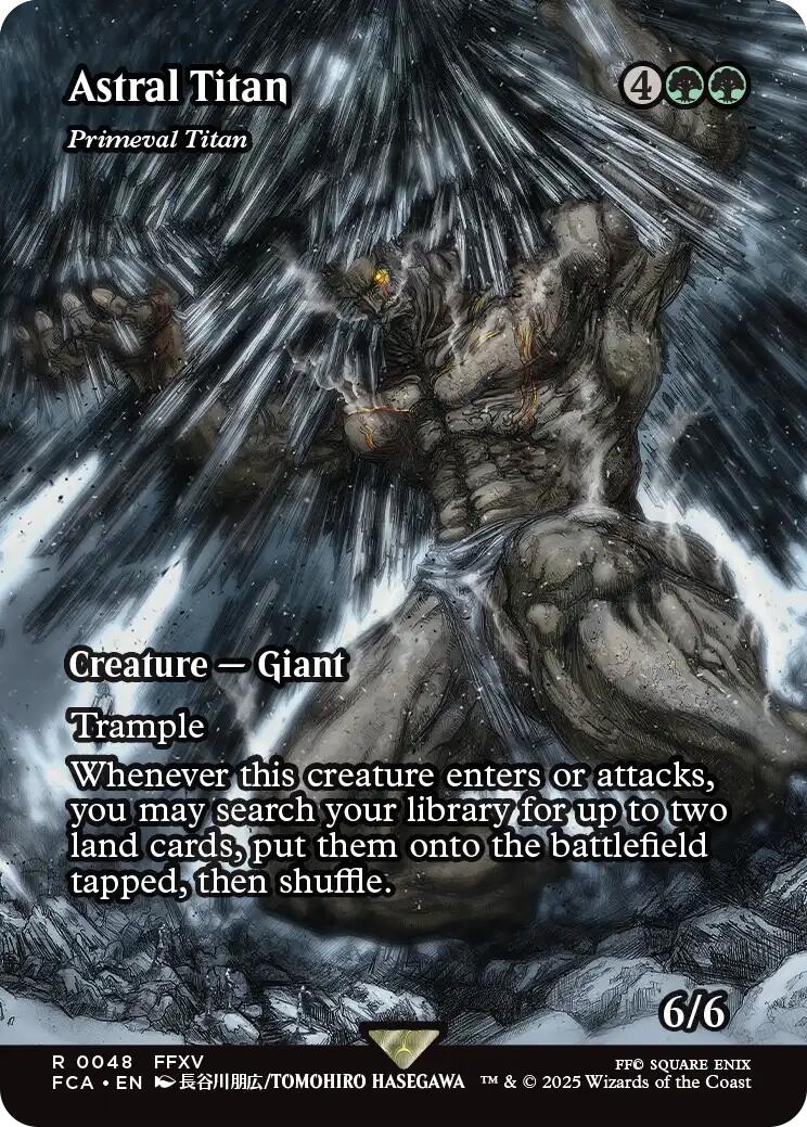 Astral Tiran - Primeval Titan (Showcase) [FINAL FANTASY : Through the Ages] | Rook's Games and More