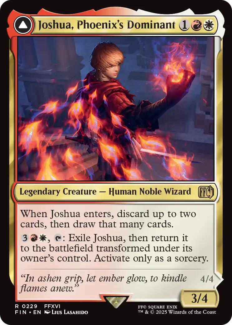 Joshua, Phoenix's Dominant [FINAL FANTASY] | Rook's Games and More