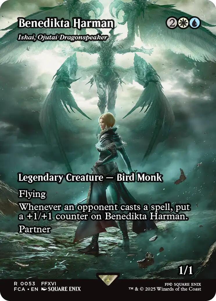 Benedikta Harman - Ishai, Ojutai Dragonspeaker (Showcase) [FINAL FANTASY : Through the Ages] | Rook's Games and More