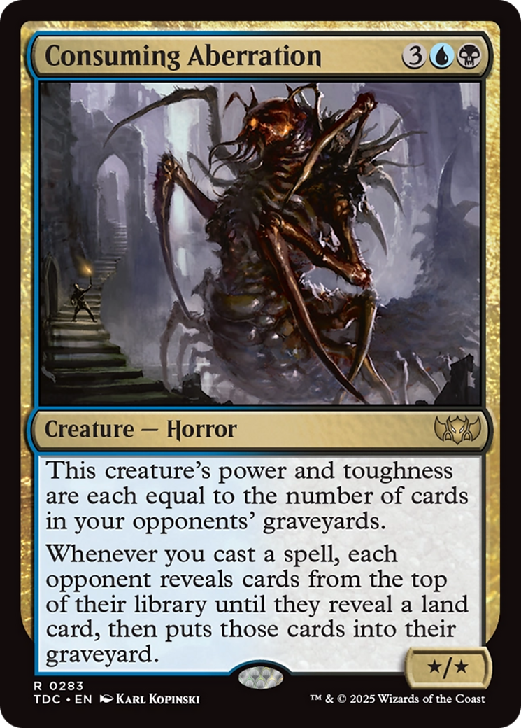 Consuming Aberration [Tarkir: Dragonstorm Commander] | Rook's Games and More