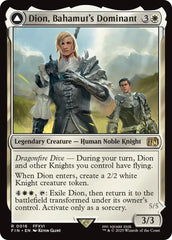 Dion, Bahamut's Dominant // Bahamut, Warden of Light [FINAL FANTASY] | Rook's Games and More