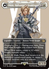 Dion, Bahamut's Dominant // Bahamut, Warden of Light (Borderless) [FINAL FANTASY] | Rook's Games and More