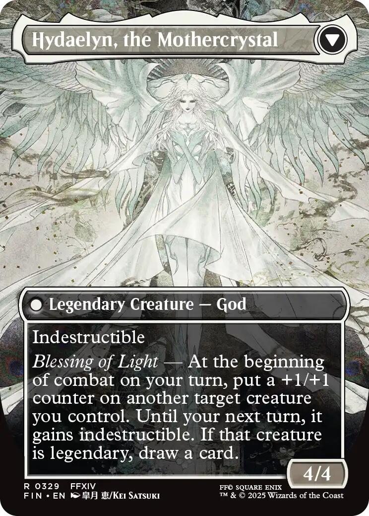 Venat, Heart of Hydaelyn // Hydaelyn, the Mothercrystal (Borderless) [FINAL FANTASY] | Rook's Games and More