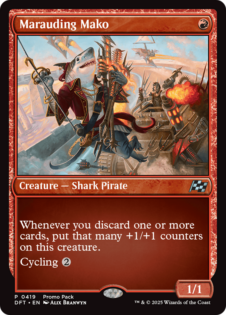 Marauding Mako [Aetherdrift Promos] | Rook's Games and More