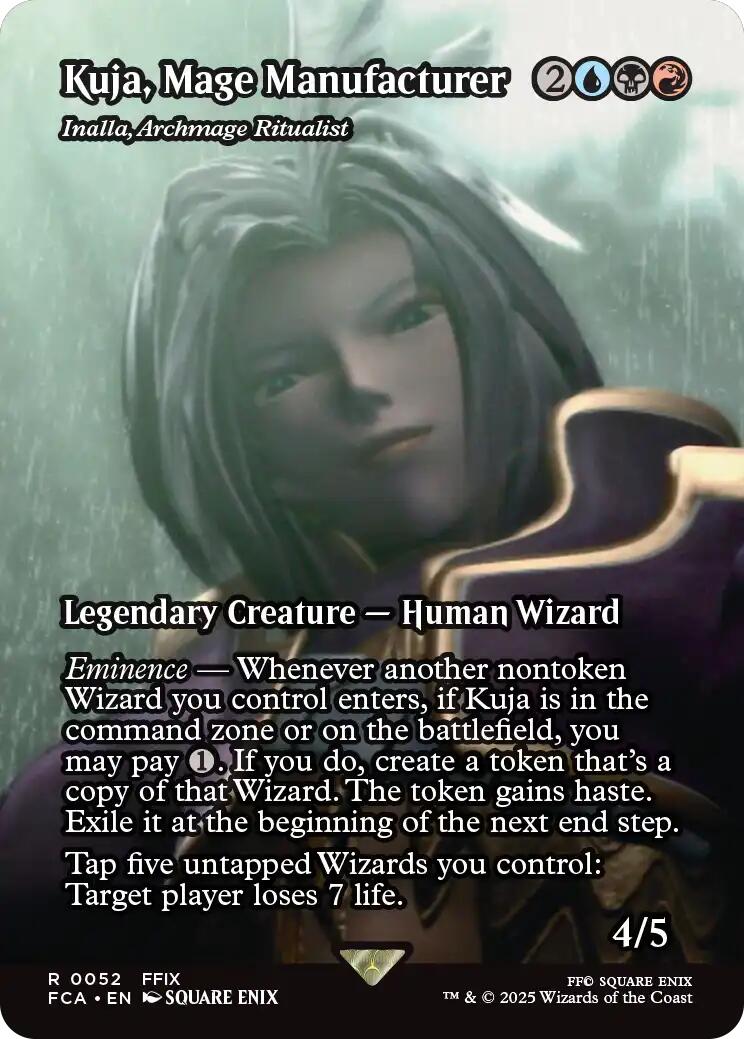 Kuja, Mage Manufacturer - Inalla, Archmage Ritualist (Showcase) [FINAL FANTASY : Through the Ages] | Rook's Games and More