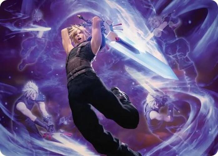 Cloud's Limit Break Art Card [FINAL FANTASY Art Series] | Rook's Games and More