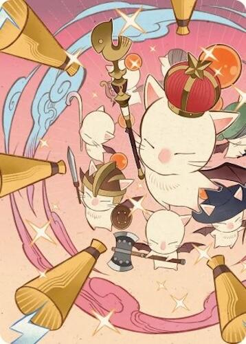 Summon: Good King Mog XII Art Card [FINAL FANTASY Art Series] | Rook's Games and More