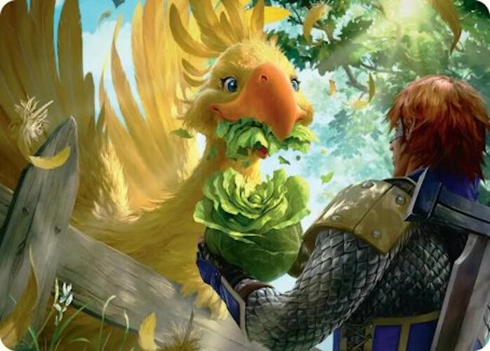Gysahl Greens Art Card [FINAL FANTASY Art Series] | Rook's Games and More