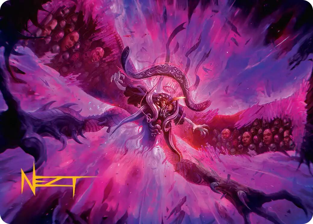 Hades, Sorcerer of Eld Art Card (Gold-Stamped Signature) [FINAL FANTASY Art Series] | Rook's Games and More