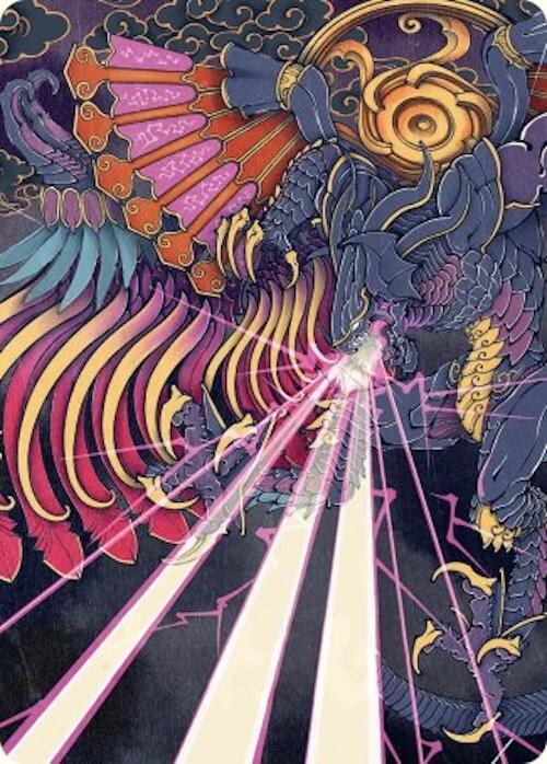 Summon: Bahamut Art Card [FINAL FANTASY Art Series] | Rook's Games and More