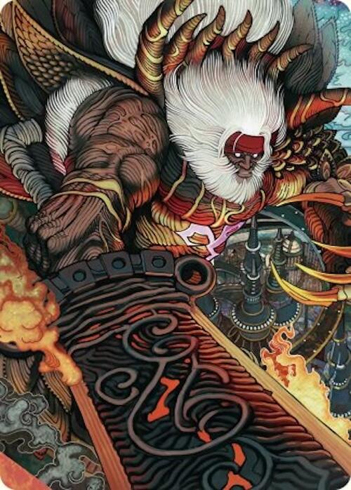 Braska's Final Aeon Art Card [FINAL FANTASY Art Series] | Rook's Games and More