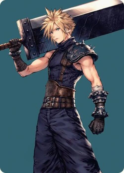 Cloud, Ex-SOLDIER Art Card [FINAL FANTASY Art Series] | Rook's Games and More