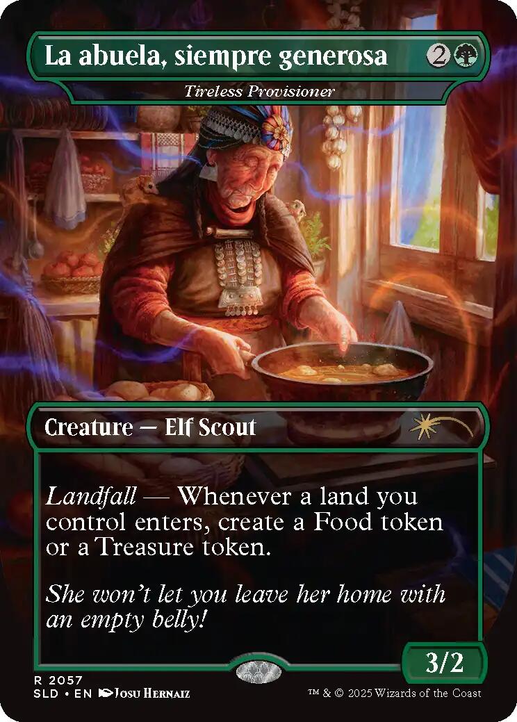 La abuela, siempre generosa - Tireless Provisioner [Secret Lair Drop Series] | Rook's Games and More