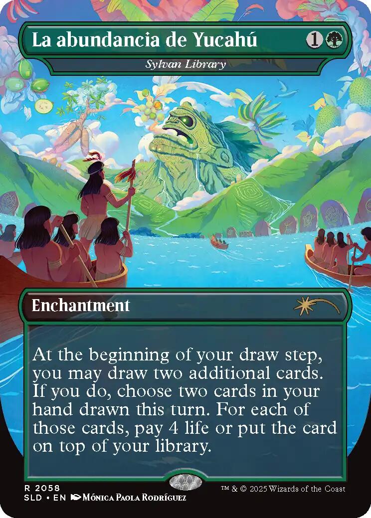 La abundancia de Yucahu - Sylvan Library [Secret Lair Drop Series] | Rook's Games and More