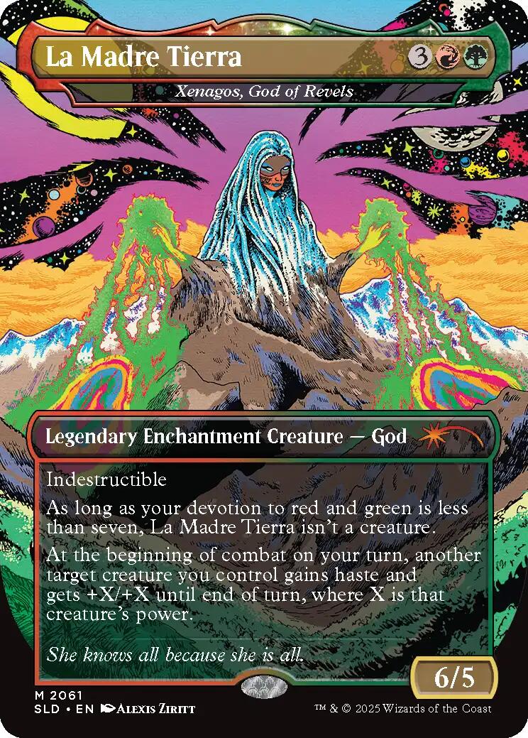 La Madre Tierra - Xenagos, God of Revels [Secret Lair Drop Series] | Rook's Games and More