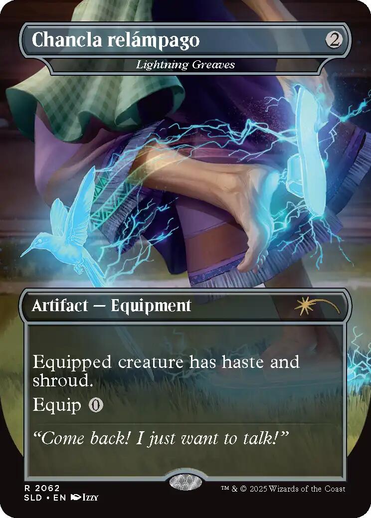 Chancla relampago - Lightning Greaves [Secret Lair Drop Series] | Rook's Games and More