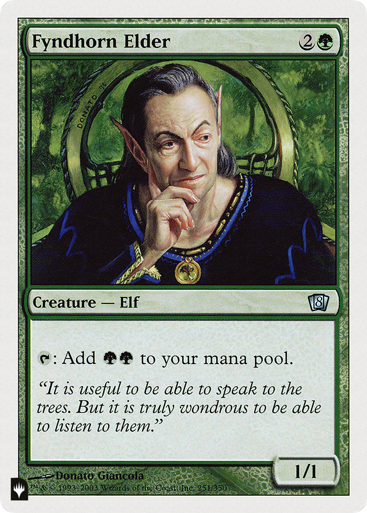 Fyndhorn Elder [The List] | Rook's Games and More