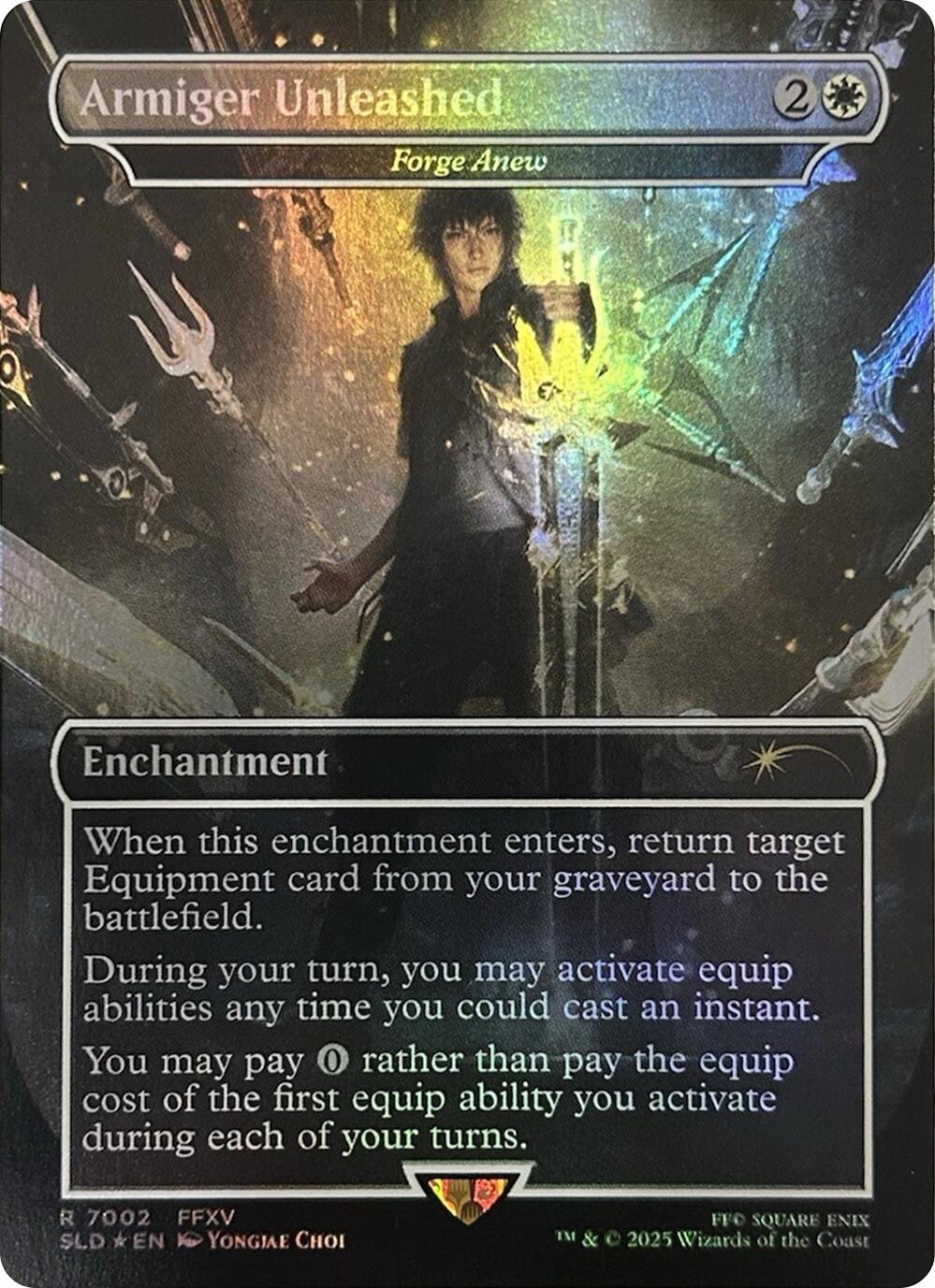 Armiger Unleashed - Forge Anew (Rainbow Foil) [Secret Lair Drop Series] | Rook's Games and More