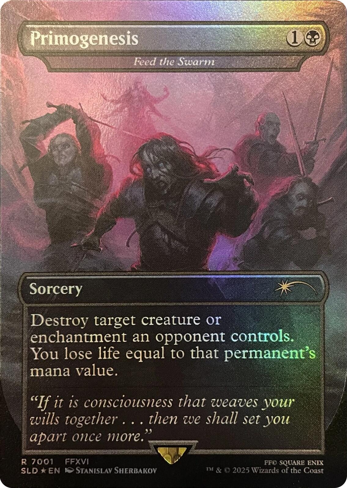 Primogenesis - Feed the Swarm (Rainbow Foil) [Secret Lair Drop Series] | Rook's Games and More