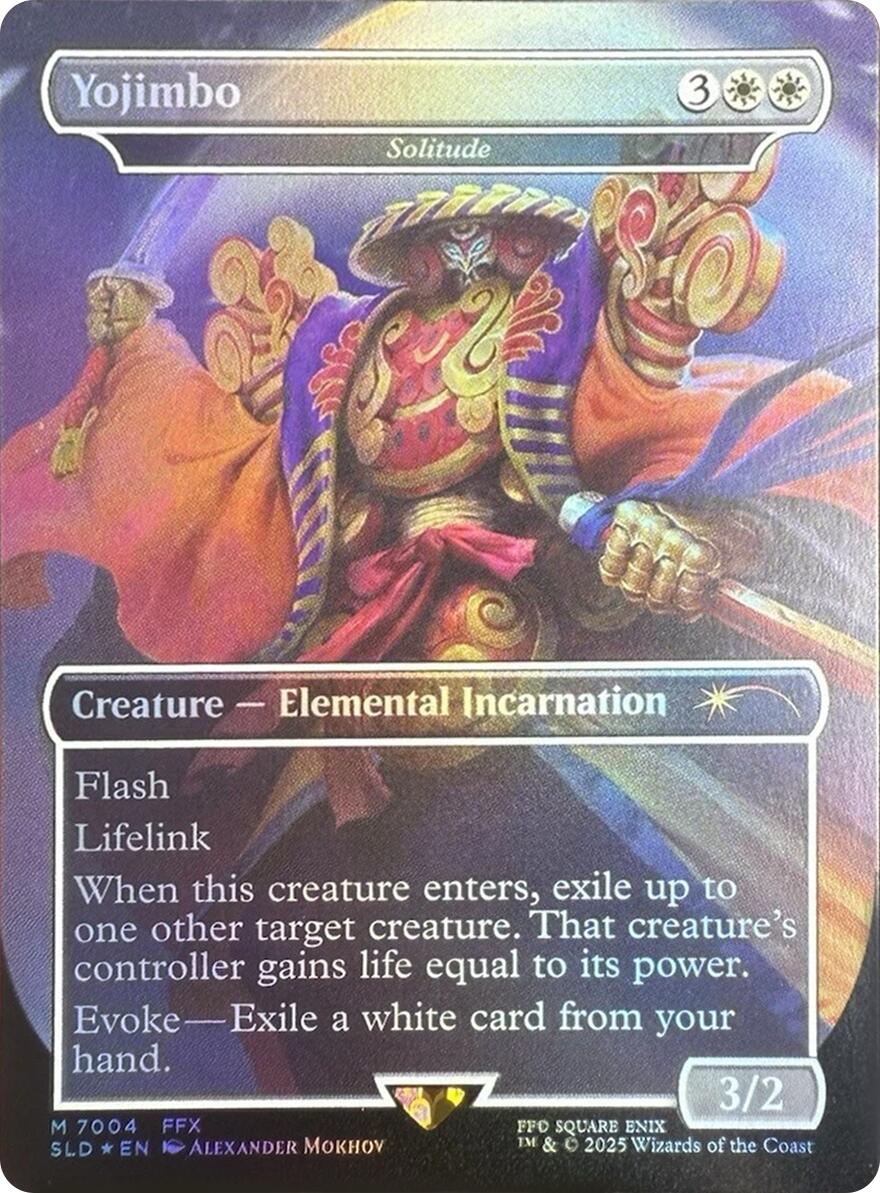 Yojimbo - Solitude (Rainbow Foil) [Secret Lair Drop Series] | Rook's Games and More
