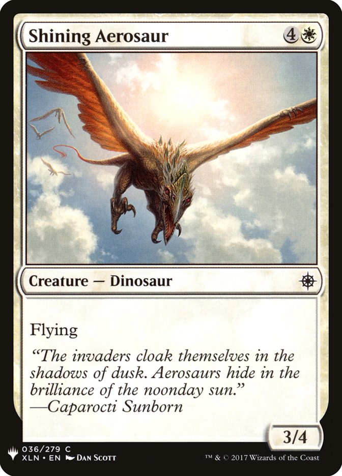 Shining Aerosaur [Mystery Booster] | Rook's Games and More