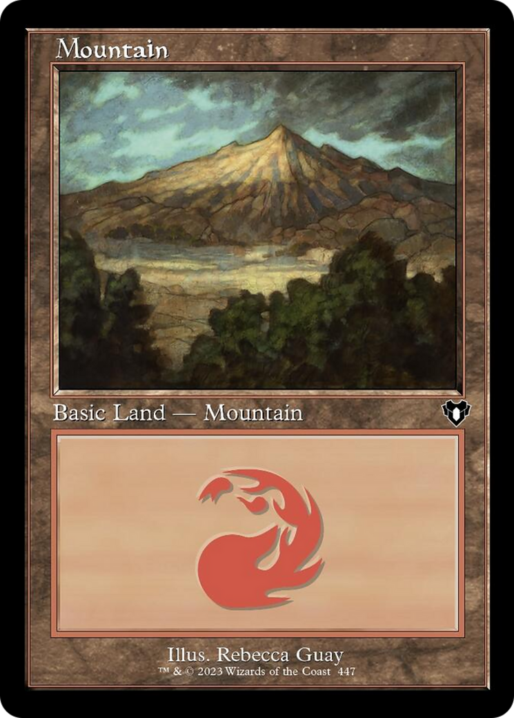 Mountain (447) (Retro) [Commander Masters] | Rook's Games and More