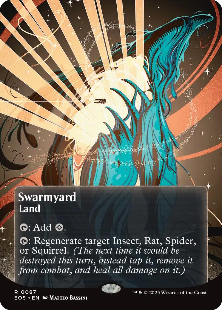 Swarmyard (0087) (Borderless) [Edge of Eternities: Stellar Sights] | Rook's Games and More
