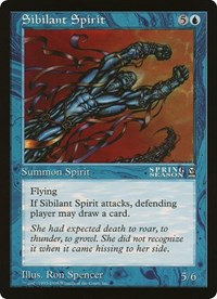 Sibilant Spirit (Oversized) [Oversize Cards] | Rook's Games and More